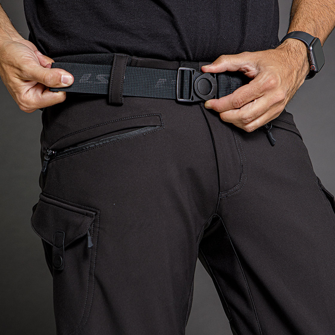 LS2 Douglas Man Riding Pant - Black - lifestyle detail