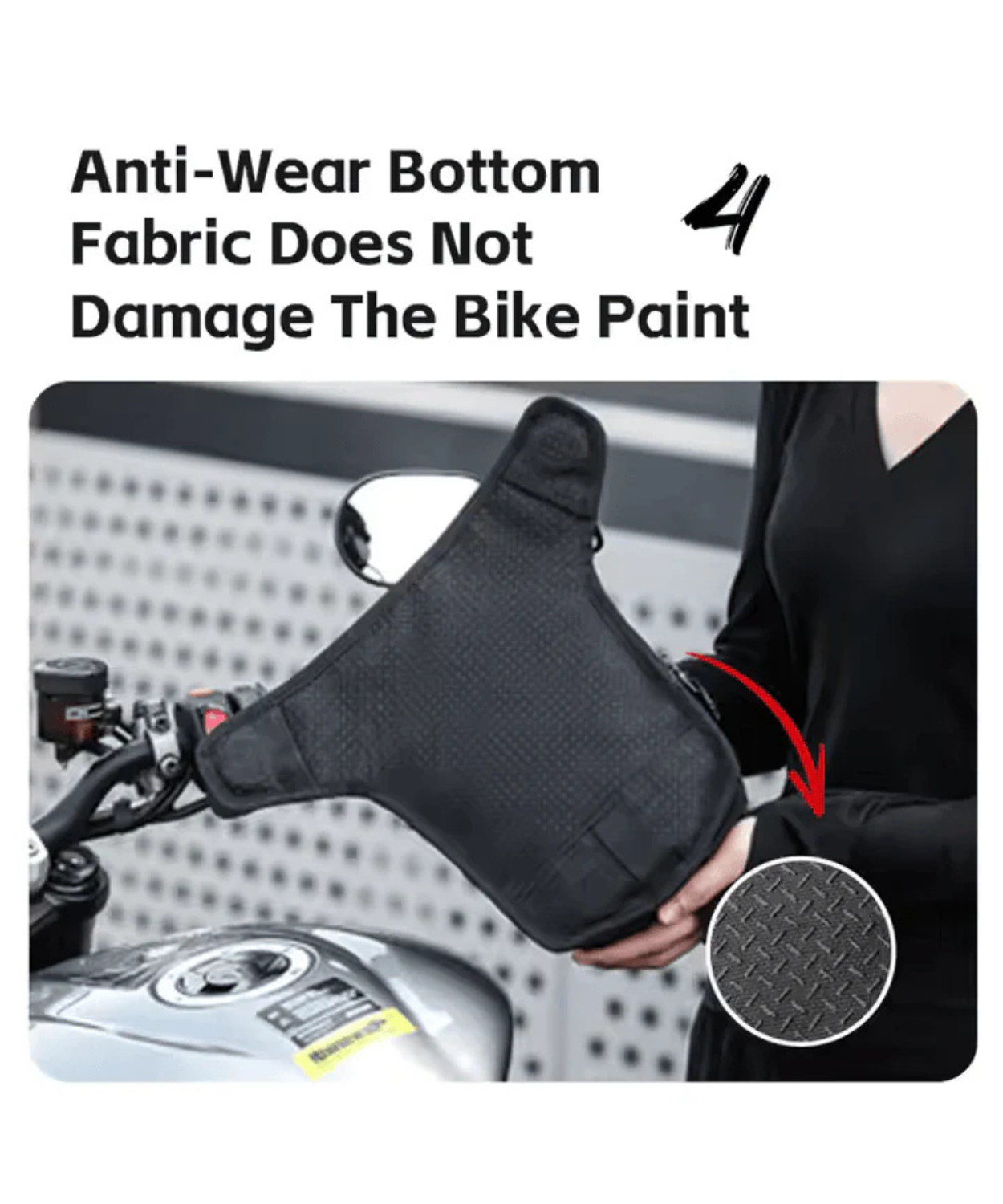 Rhinowalk Mechanic Series Magnetic Tank / Thigh Bag - MJX2008