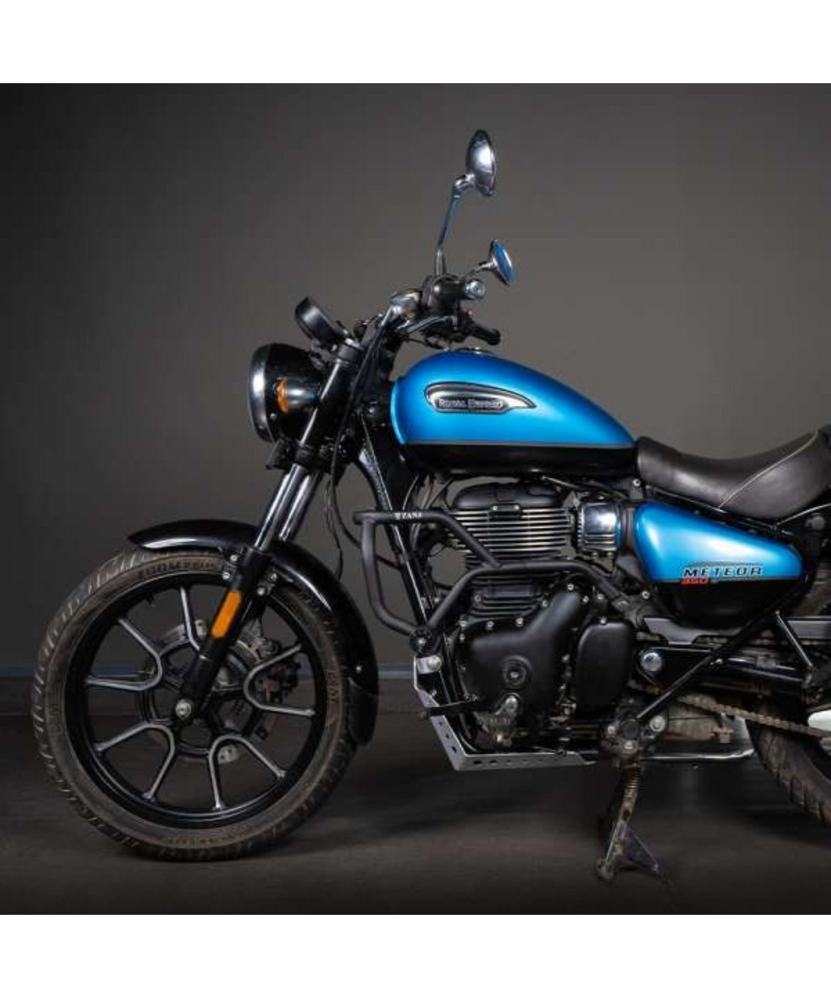 Zana Royal Enfield Meteor 350 / Classic 350 Reborn Bash Plate - Silver - ZI-8282 - Zana