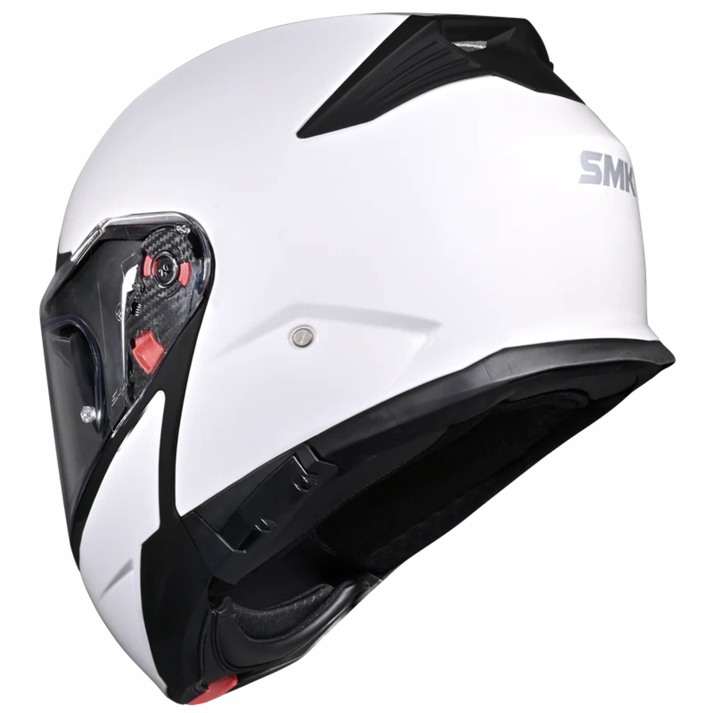 SMK Gullwing GL100 White Helmet