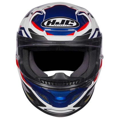HJC Rpha 12 Brels Carbon Fiber MC21 Helmet (ECE 22.06) - White Blue Red