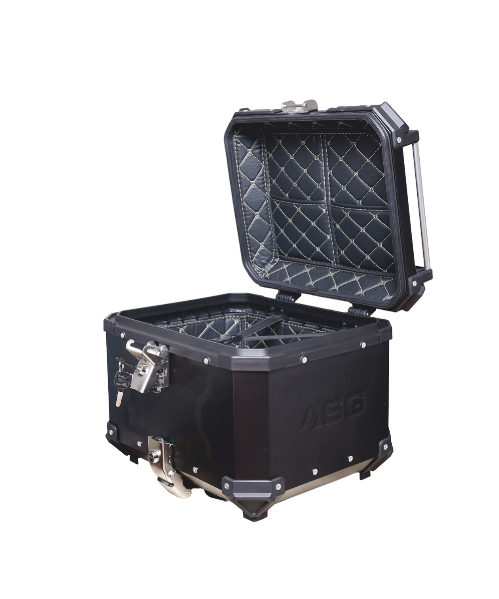 ASG AG-55L Aluminium Top Box - Black