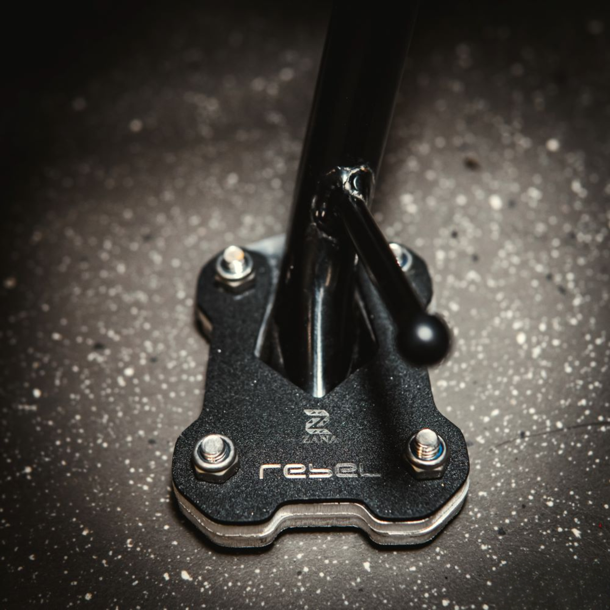 Zana Honda Rebel 500 Side Stand Extender - Black - ZI-8631 - Zana