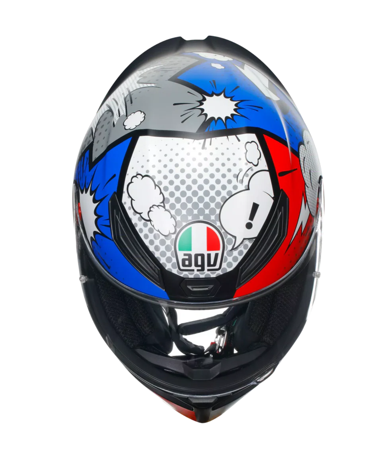 AGV K1 S Bang Helmet - Matt Italy Blue