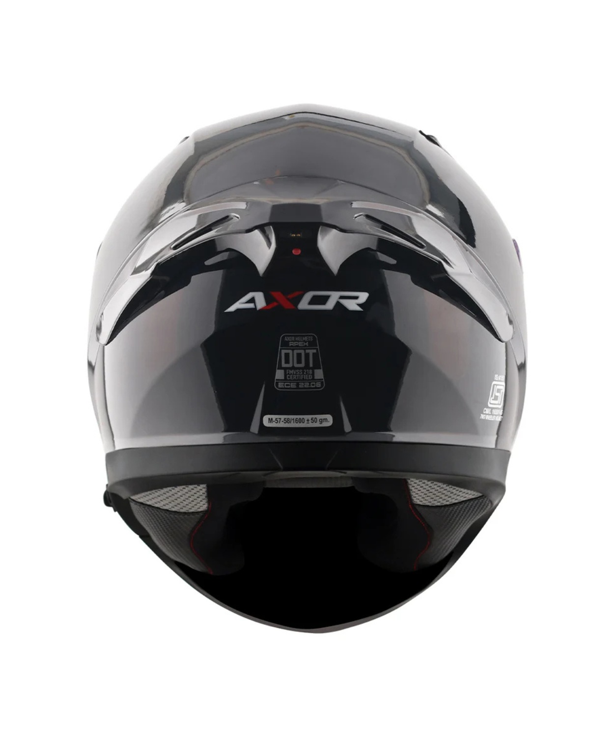 Axor Apex X Altor Smart Bluetooth Helmet - Gloss Black