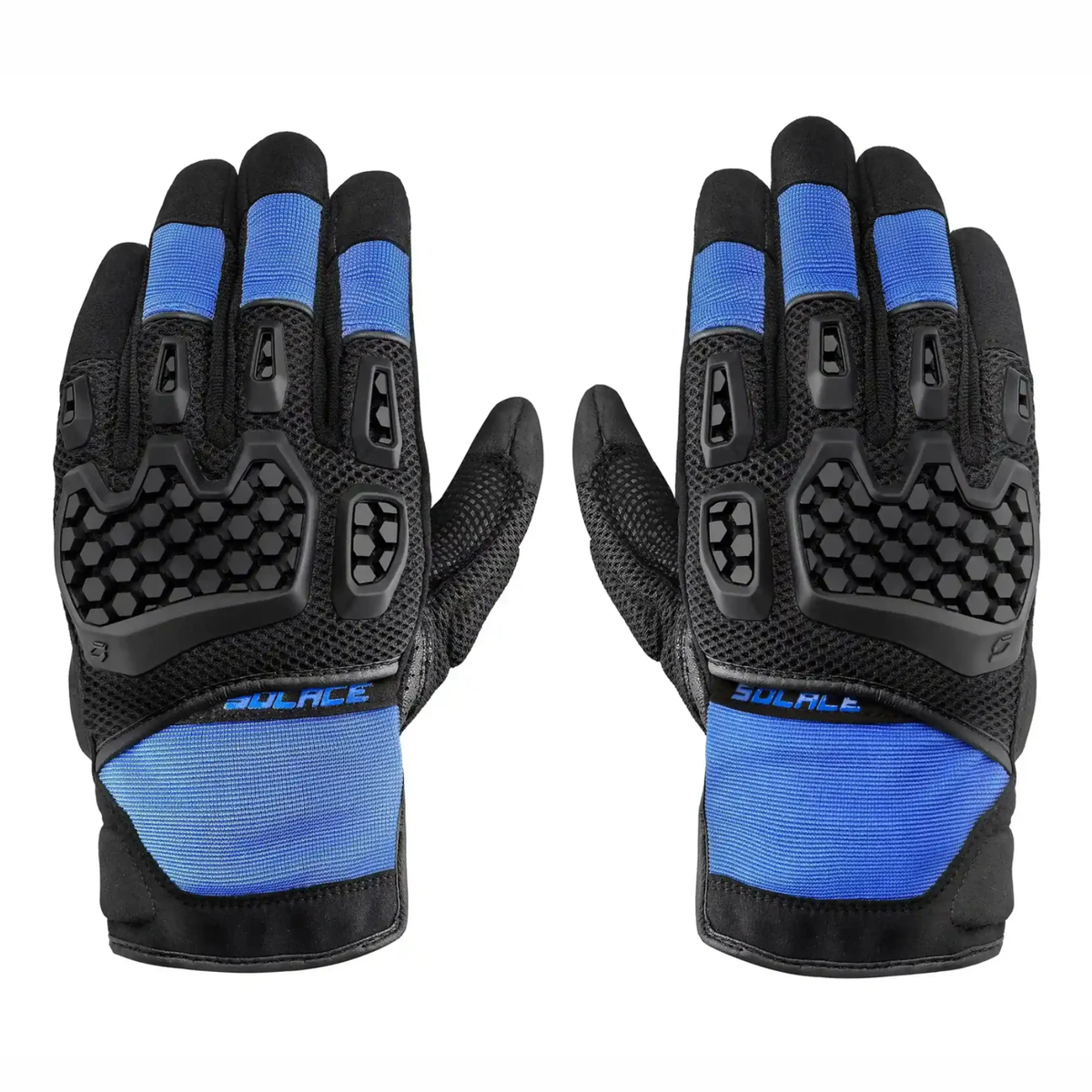 Solace AirX DualSport CE Riding Gloves - Indigo Blue