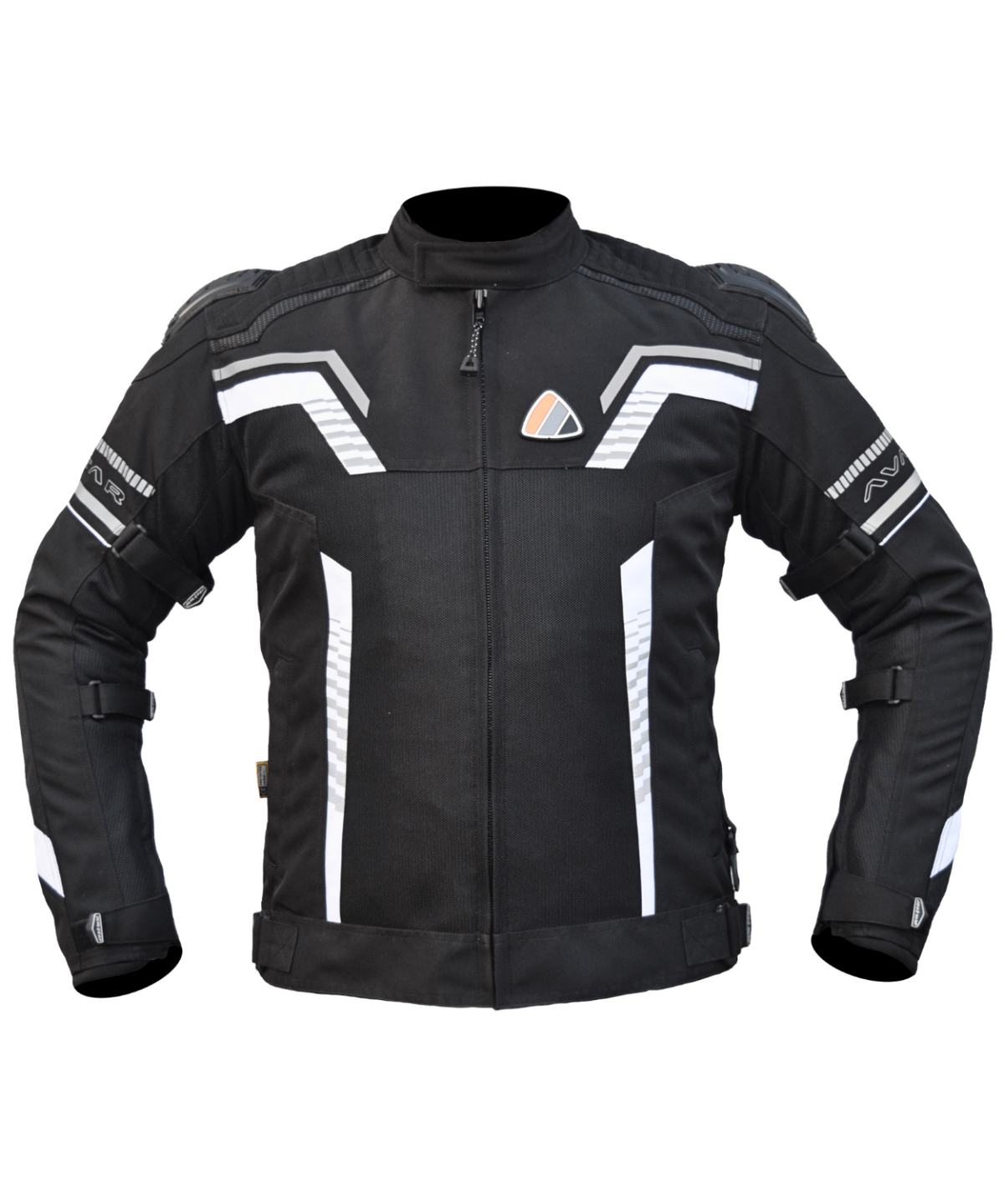 Bison ProGear Avatar V.2 Riding Jacket - Black White
