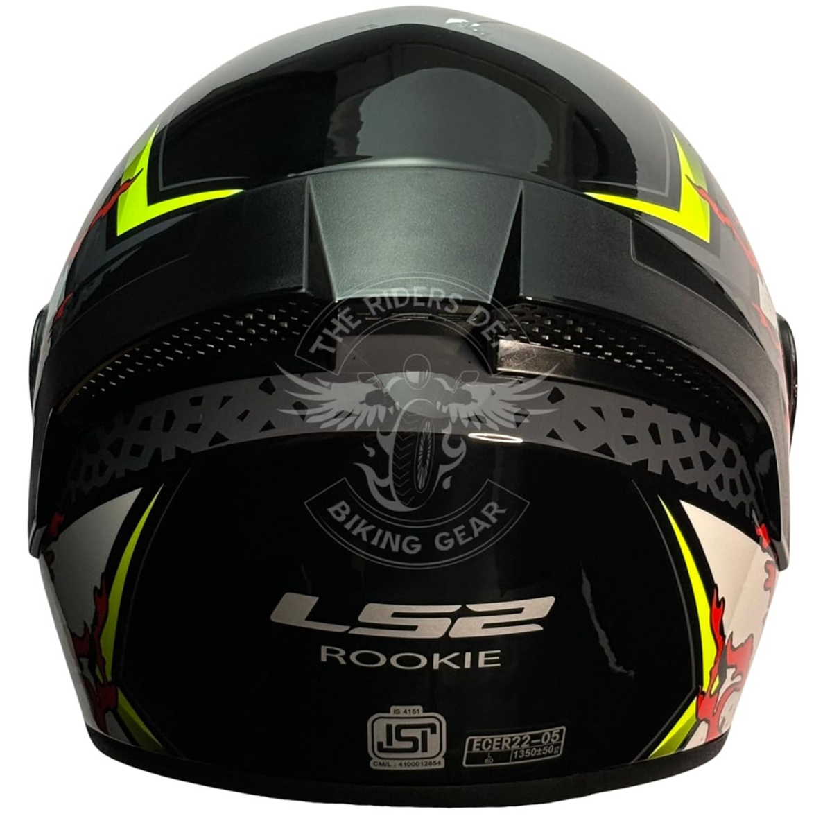 LS2 FF352 Rookie Antras Helmet - Black Red - LS2