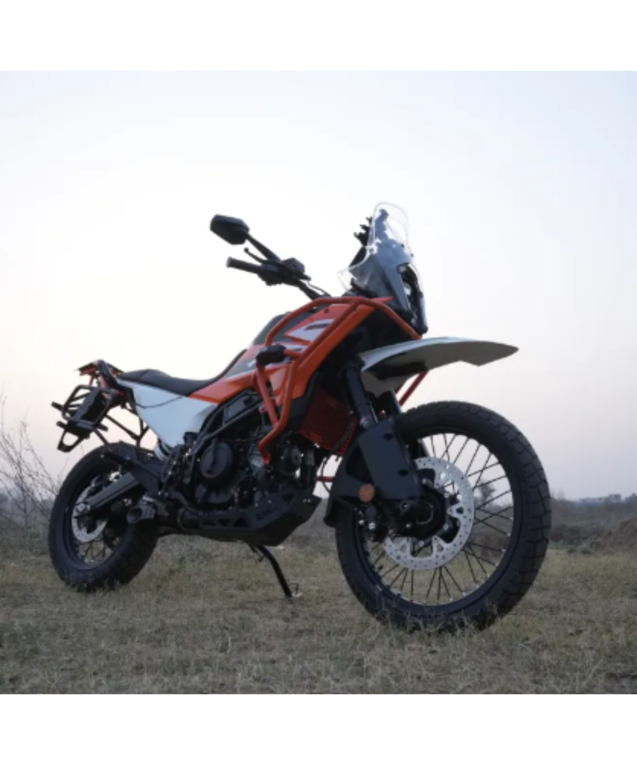 Zana SS 304 Bash Plate for KTM ADV 390 2025 - Black - ZI-8575