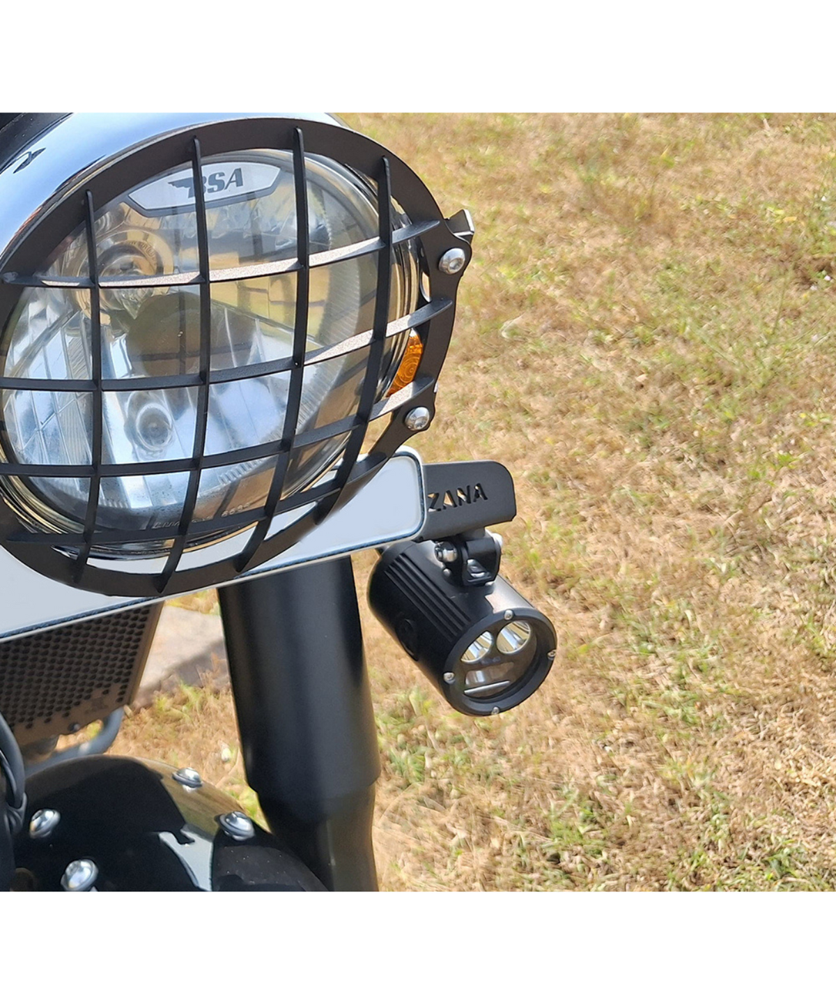 Zana BSA Goldstar 650 Mild Steel Fog Light Mount - ZI-8538 - Zana