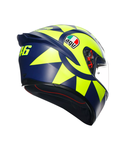 AGV K1S Soleluna 2018 019 Helmet - Gloss Blue Yellow