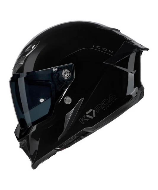 Korda Icon Solid Helmet - Gloss Black