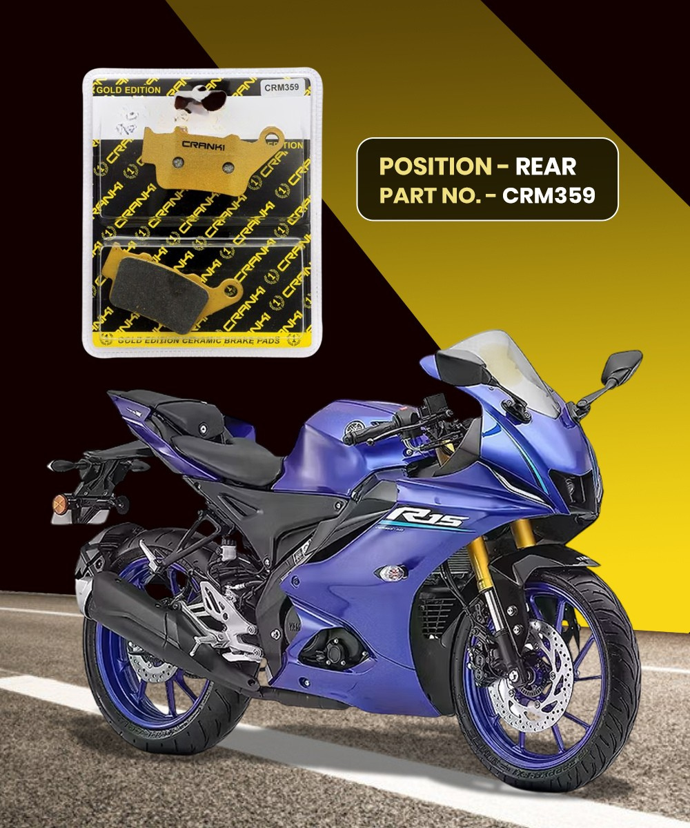 Crank1 Yamaha R15 V4 (2024-2025) Ceramic Brake Pads