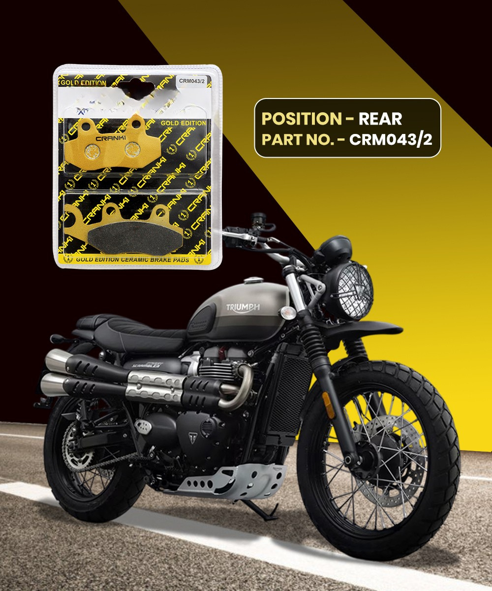 Crank1 Triumph Scrambler 900 Ceramic Brake Pads