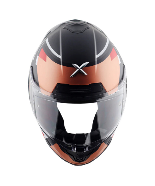 Axor Saber X-Sport Helmet - Dull Black Orange