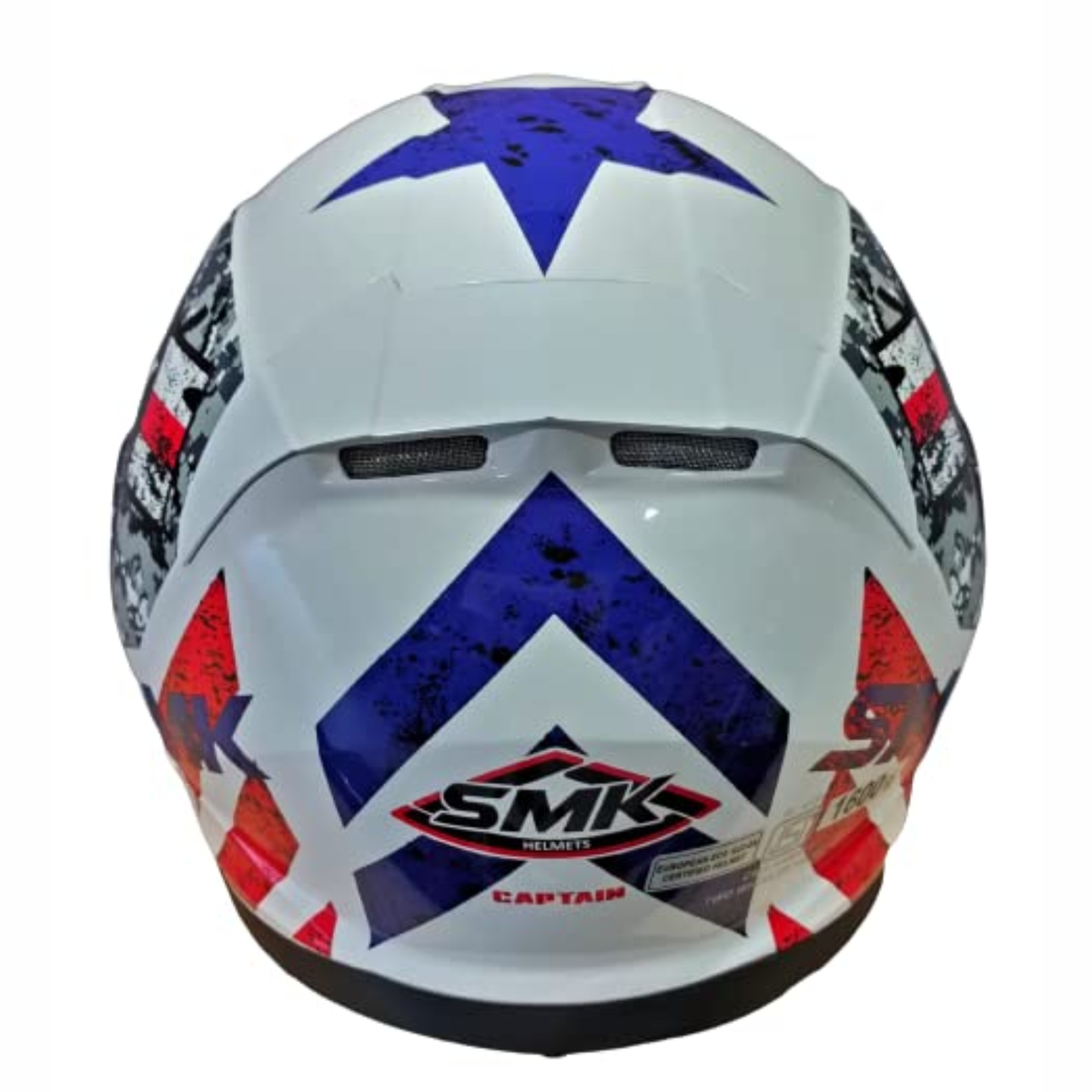 SMK Twister Captain Graphic GL163 Helmet - SMK