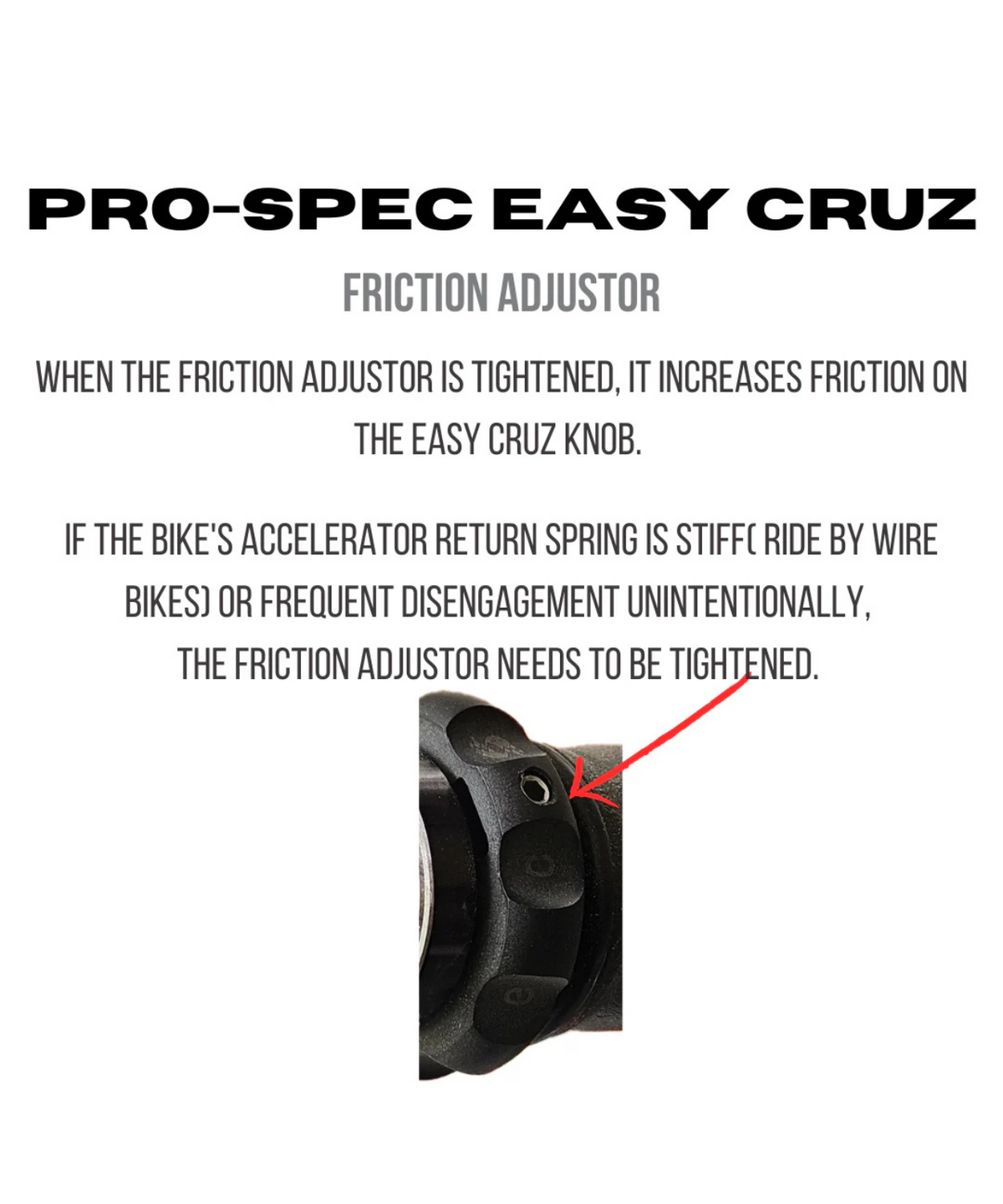 Pro-Spec Easy Cruz - ECZ 038 - Black - Pros-pec