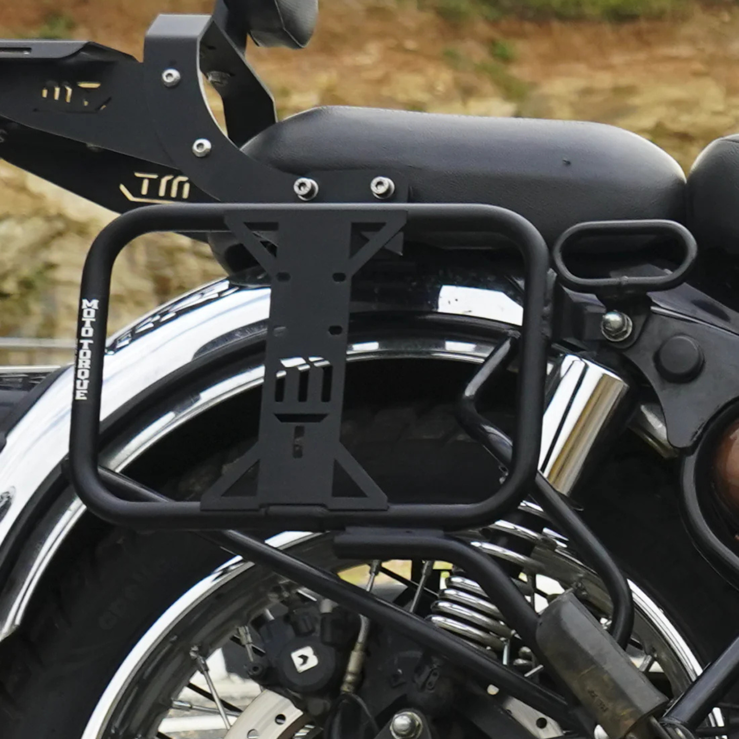 Moto Torque Classic 350 Reborn Rover Saddle Stay - Black