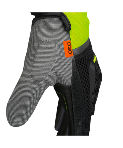 Korda D30 Adventure Riding Gloves - Black Fluorescent Yellow