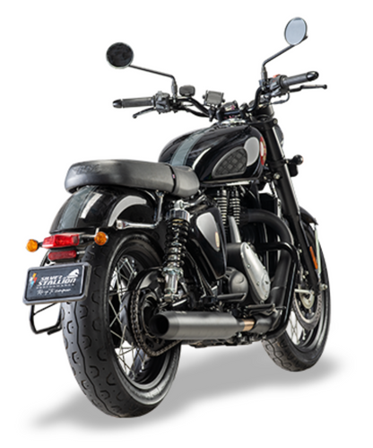 Silver Stallion BSA 650 Gold Star Ranger Performance Exhaust System - Black Matt