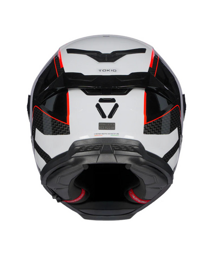 Korda Icon Tokio Helmet - Gloss White Red