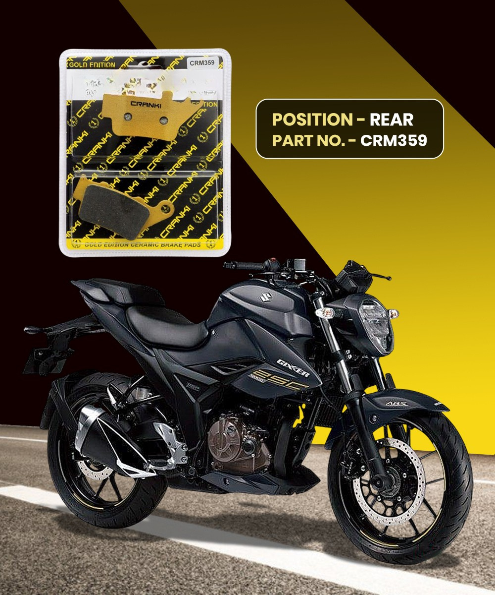 Crank1 Suzuki Gixxer 250 Ceramic Brake Pads