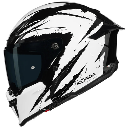 Korda Icon Fallout Helmet - Gloss White