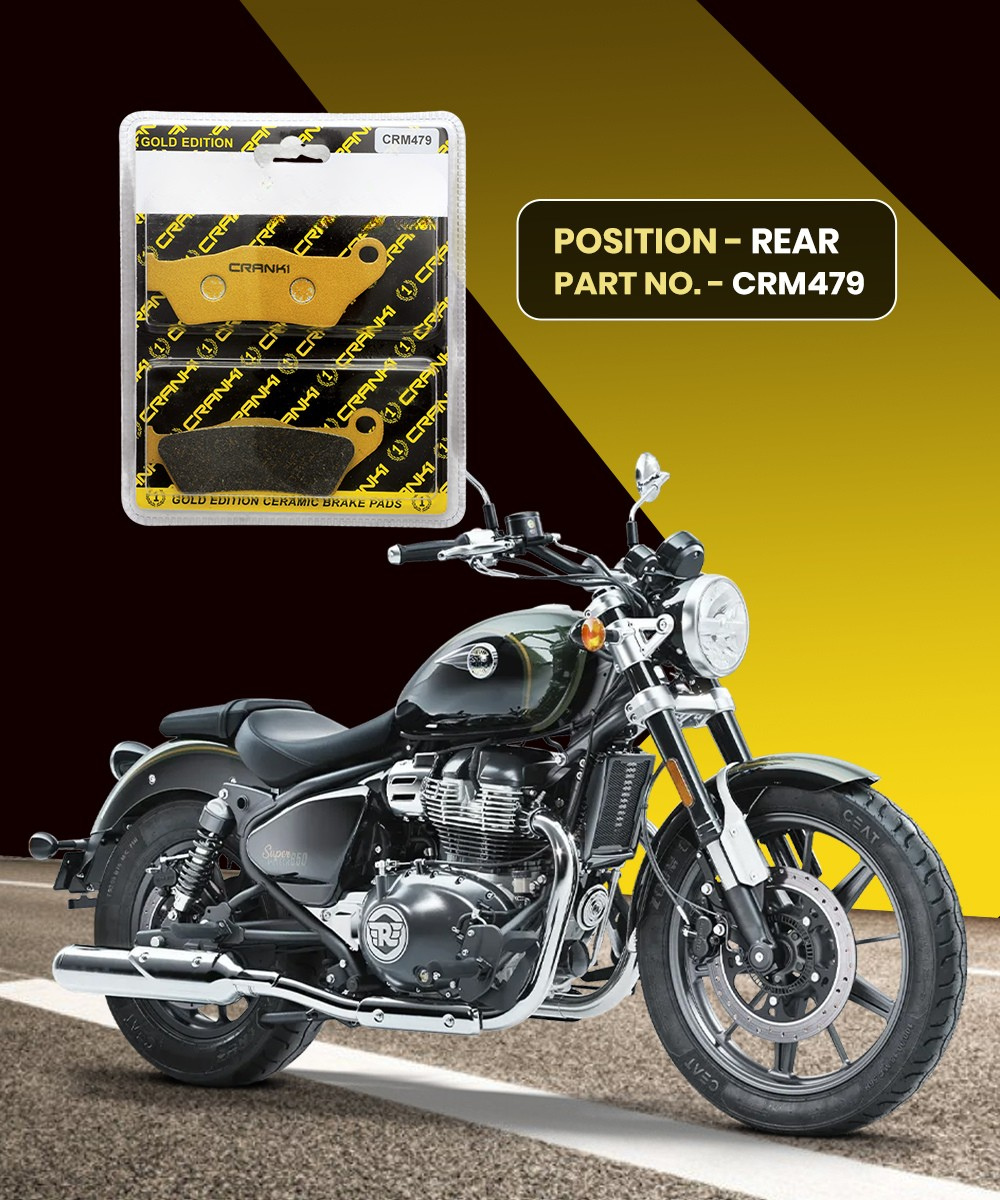 Crank1 Royal Enfield Super Meteor 650 Ceramic Brake Pads