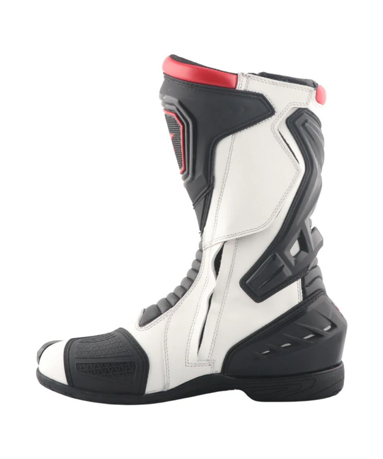 Axor Slipstream Pro Riding Boots - Black White Red