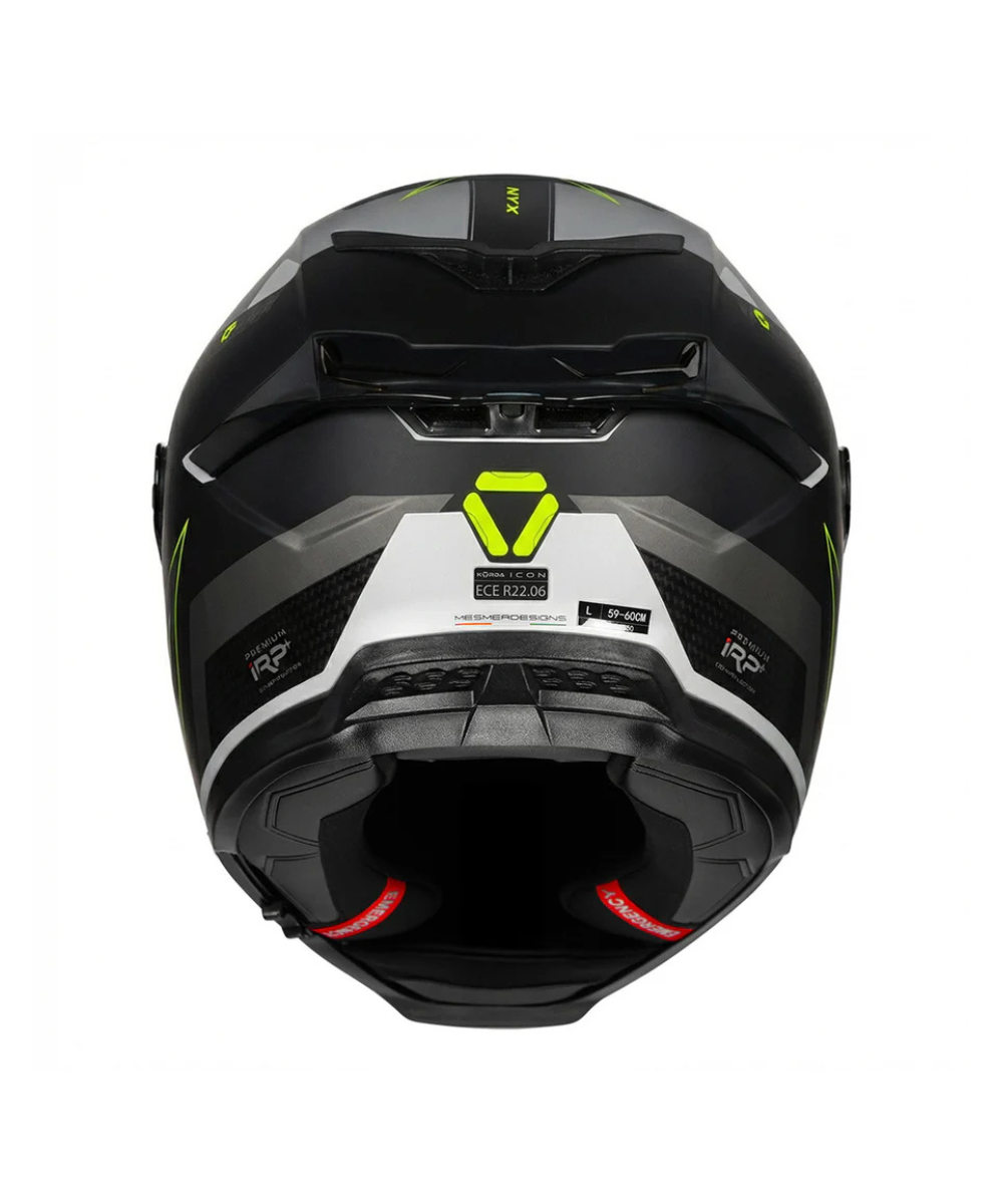 Korda Icon NYX Helmet - Matt Grey Black