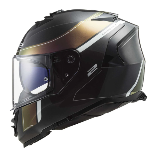 LS2 FF800 Storm ll Velvet Helmet - Black Rainbow