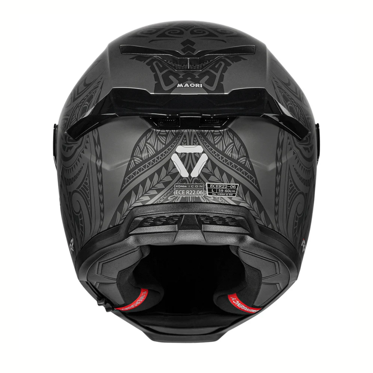 Korda Icon Maori Helmet - Matt Grey