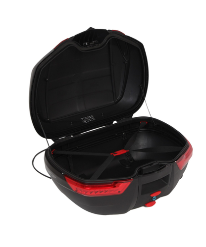 ASG SG 47 Liters Top Box - Black Red