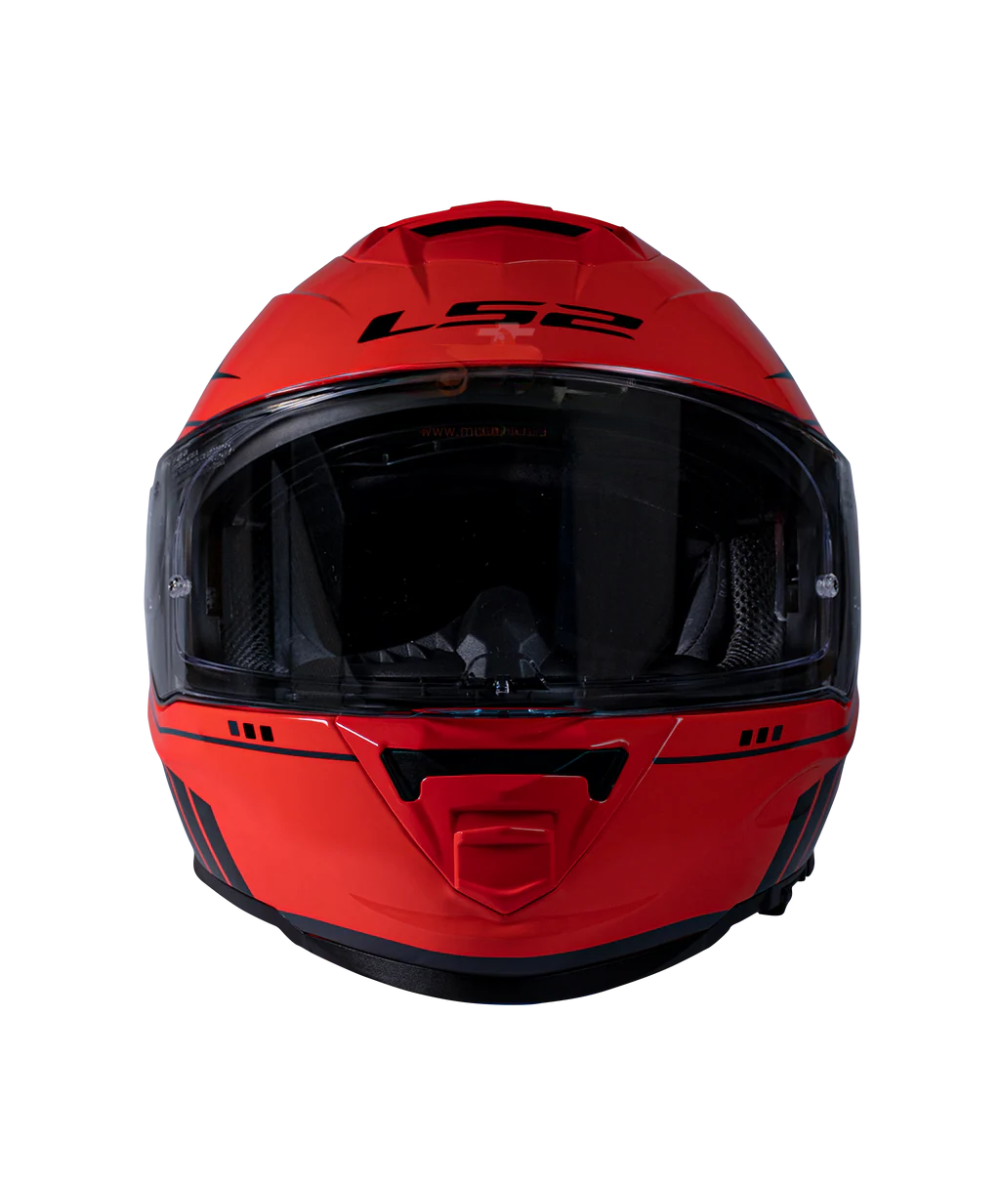 LS2 FF800 Storm II Fist Helmet - Gloss Hi Viz Orange Black - LS2