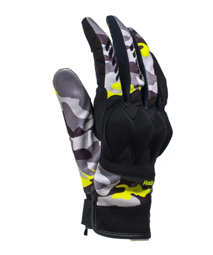 Raida Trailcraft Off Road Riding Gloves - Camo Hi-viz