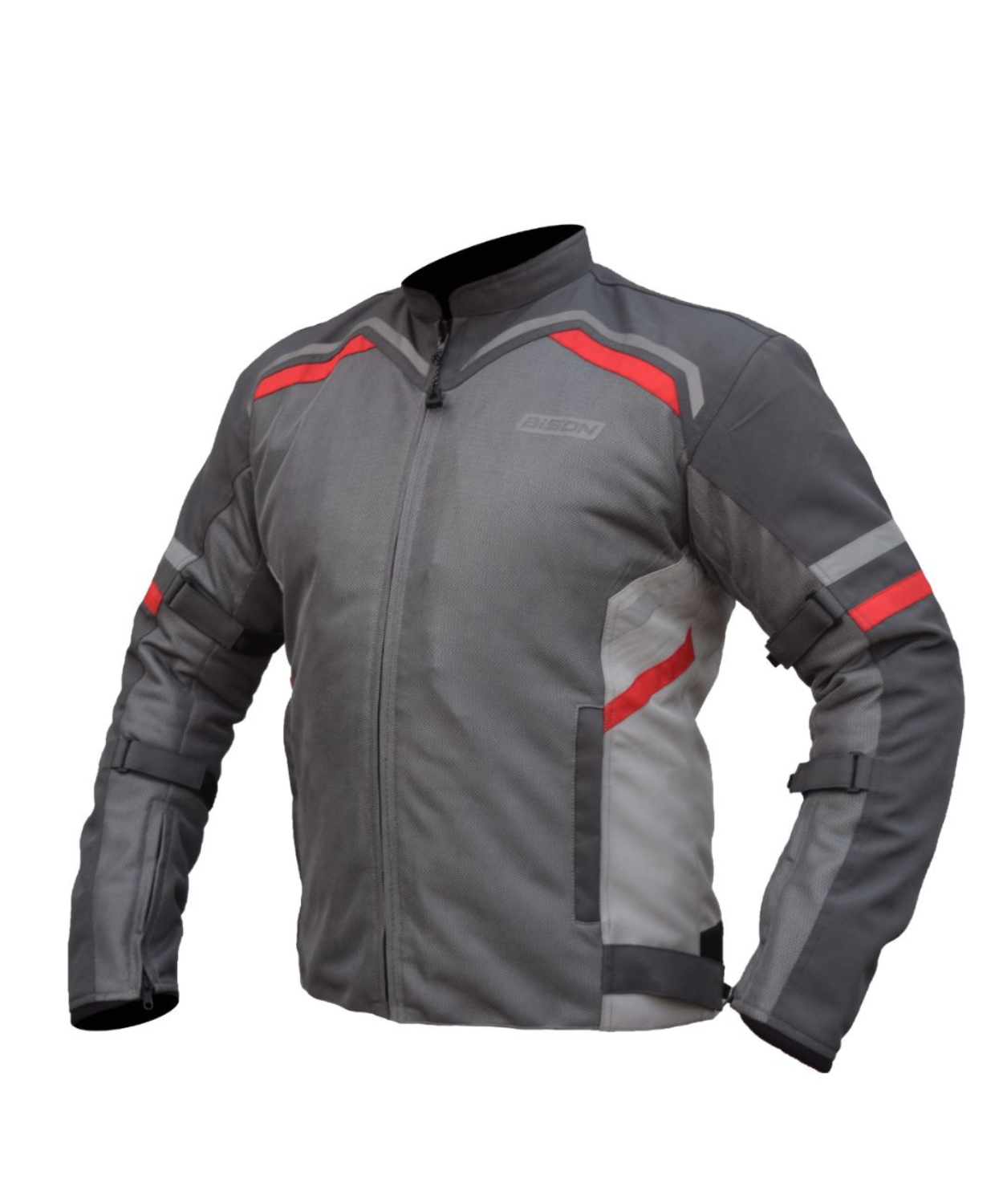 Buy Bison ProGear Raptor V.2 Jacket - Grey Red – Bikester Global