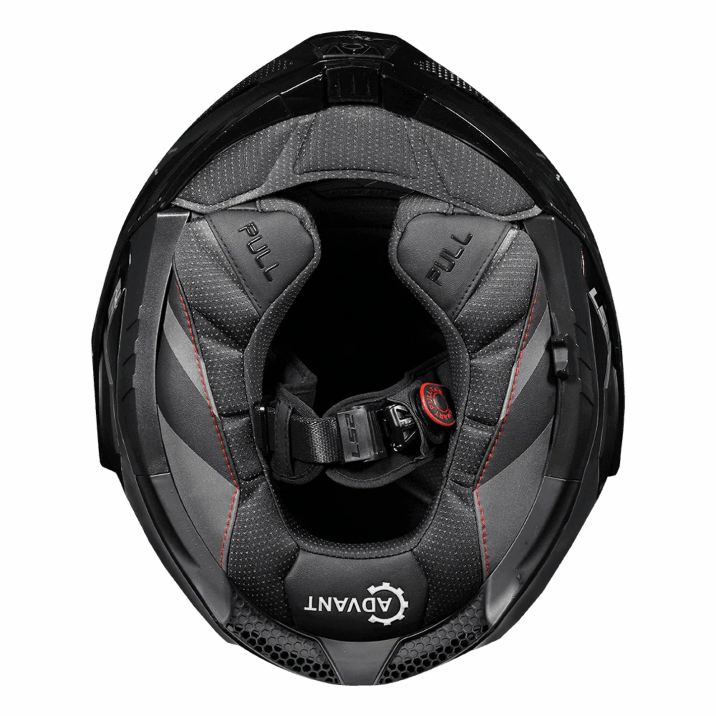 LS2 FF901 Advant X Future Carbon Fiber Helmet ( ECE 22.06) - Solid Black