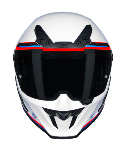 Korda Icon Tokio Helmet - Gloss White Blue