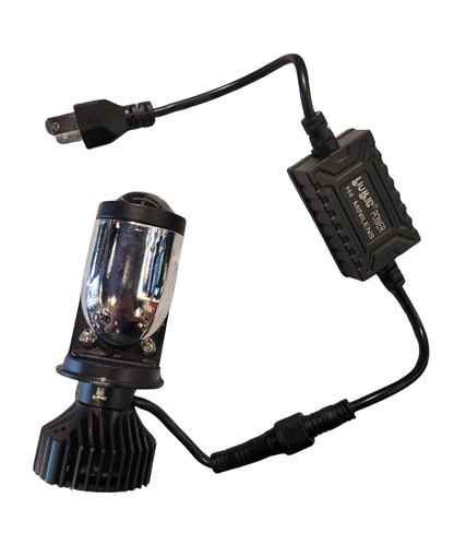 HJG H5 50W Led Y6 Projector Len White Bulb with Fan - Set of 1