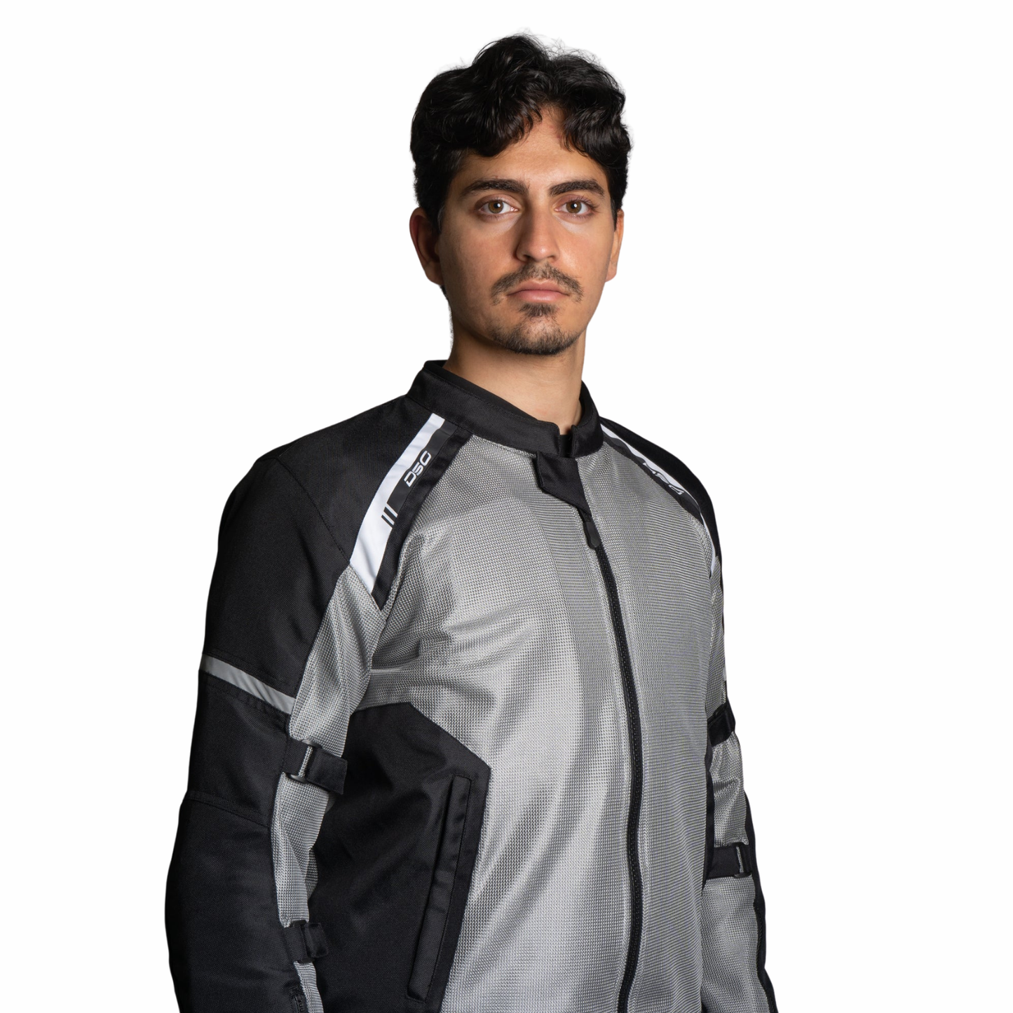 DSG Aire Mesh 2 Riding Jacket - Grey Black White