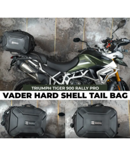 Zana Vader Hard Shell Tail Bag 65 litre with Free 2 Waterproof Storage Bag and 1 Bungee Cord - ZI-BG-001