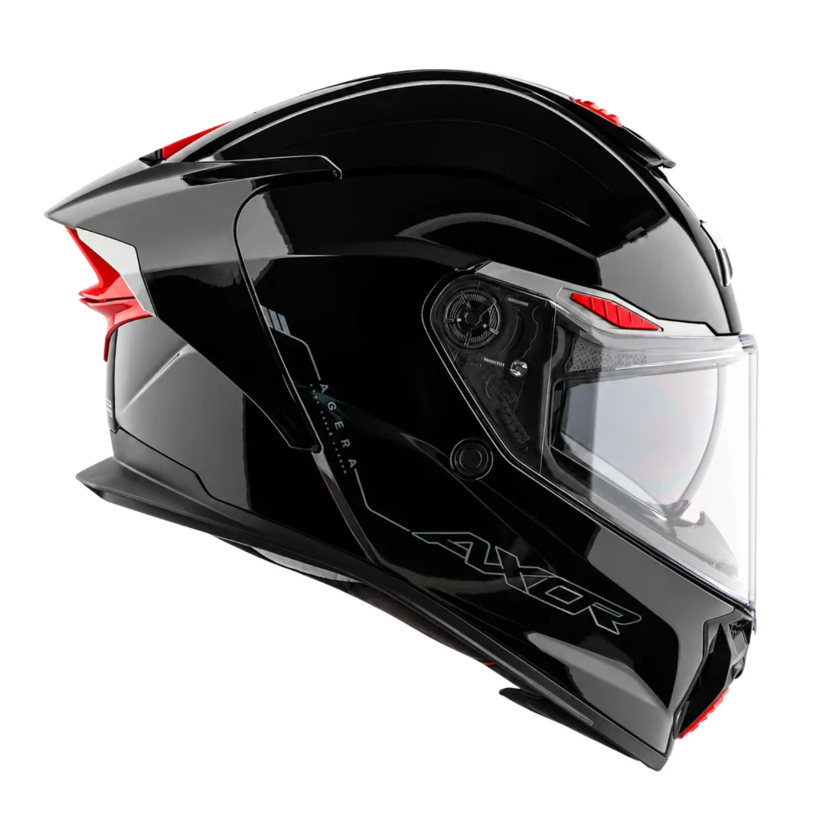 Axor Agera Solid Helmet - Gloss Black