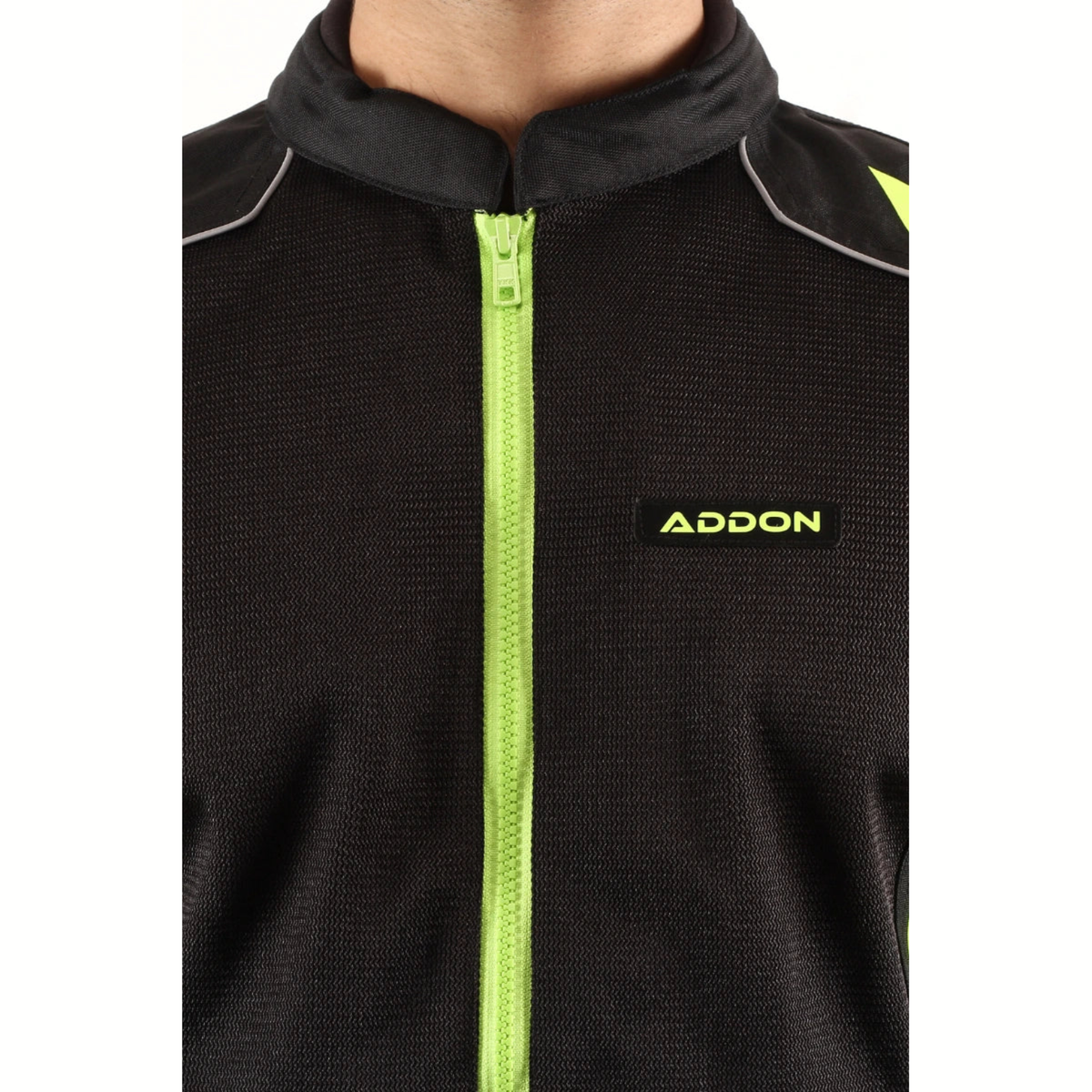 Lone Ranger Addon Pro Riding Jacket - Black Neon Green
