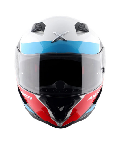 Axor Hunter Turbo Helmet - Gloss White Red