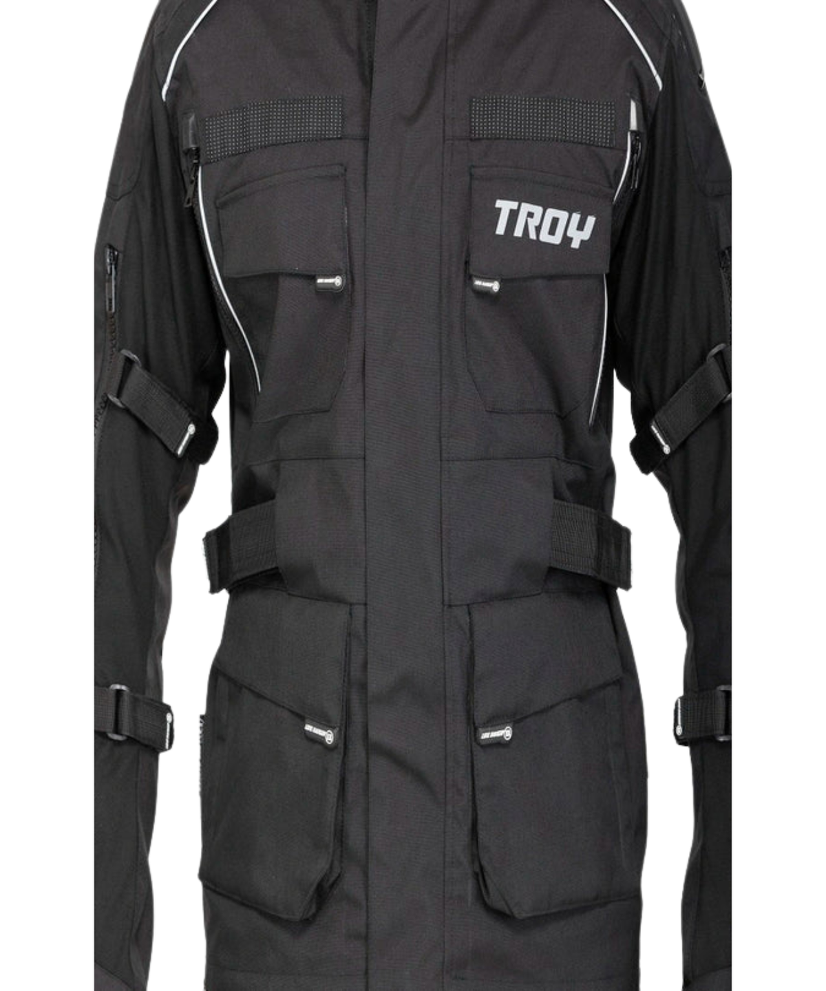 Lone Ranger Troy Touring Riding Jacket - Black - Lone Ranger