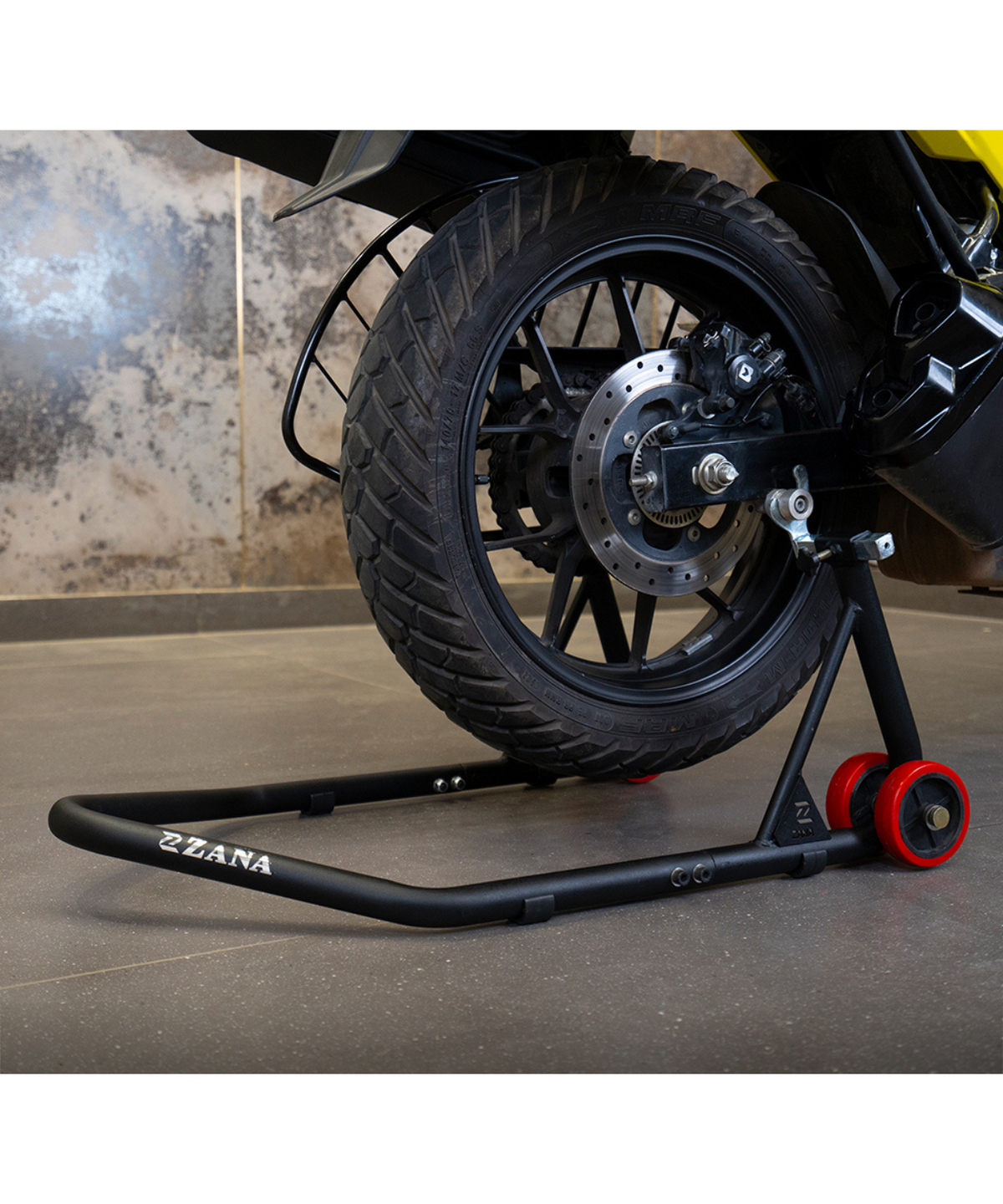 Zana Universal Paddock Stand Texture Matt Black - ZI-8114 - Zana