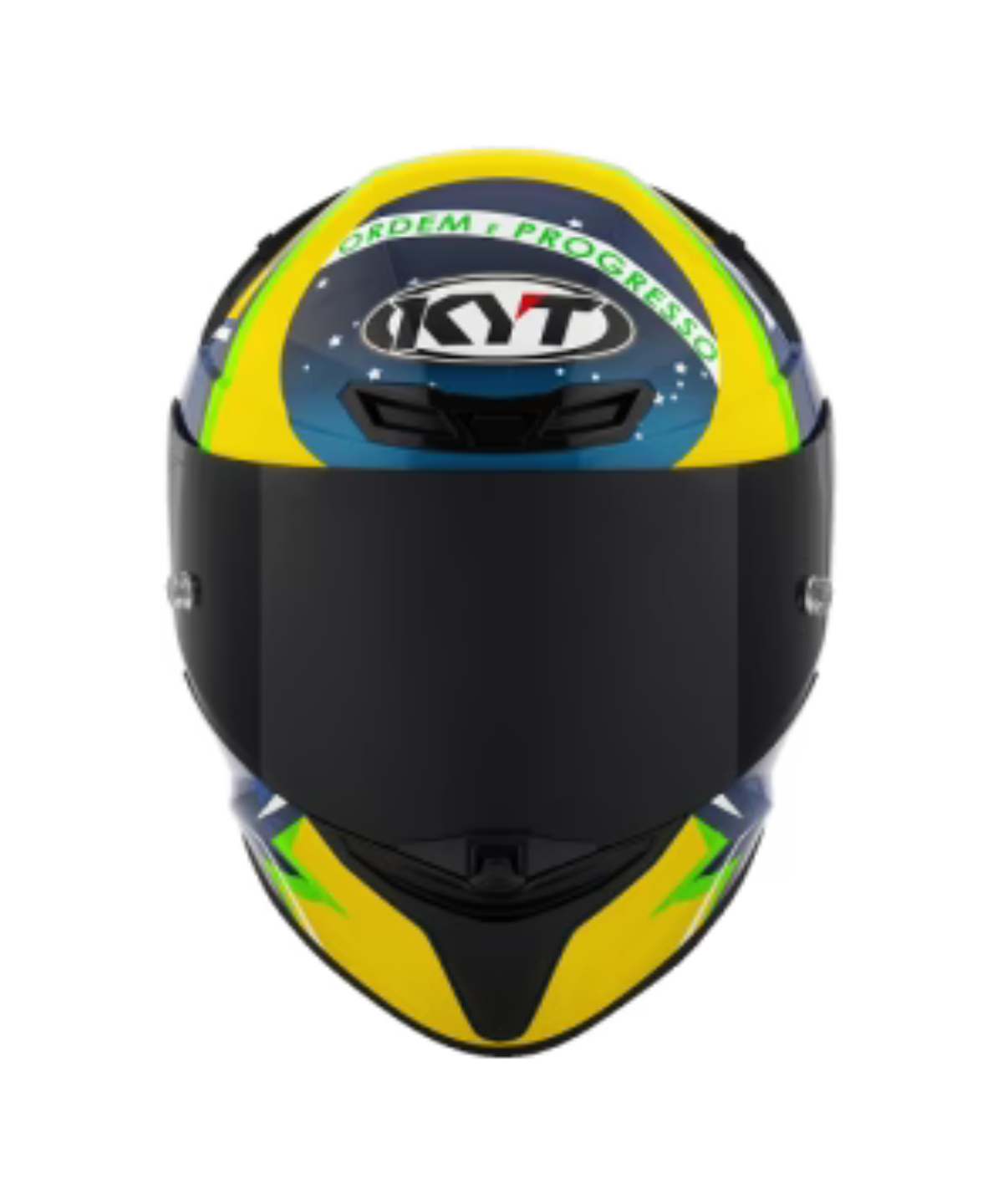 KYT TT-Revo Diogo Moreira 2024 Replica Helmet - Gloss Blue - KYT Helmets