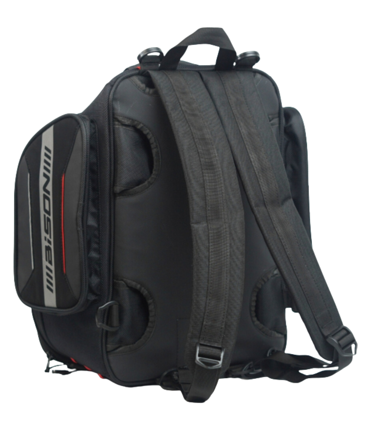Bison ProGear Magnite Magnetic 28L Tank Bag - Black Red