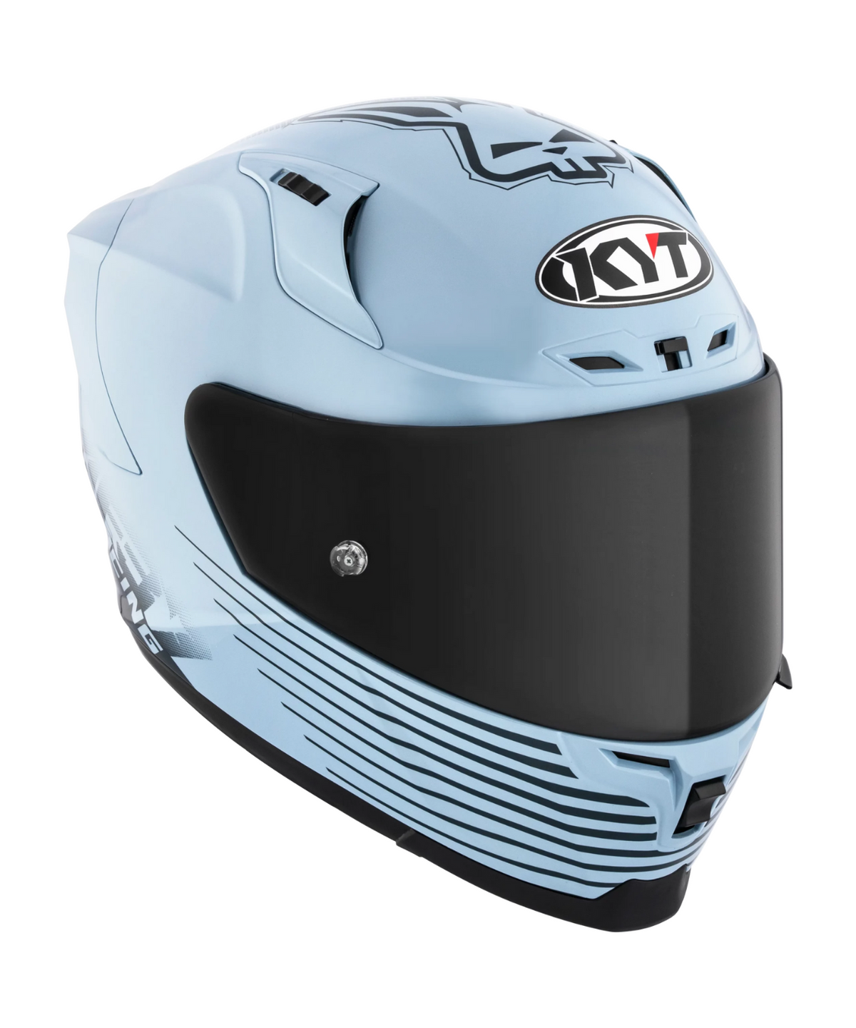 KYT Striker 2V AF37 Livery Full Face Helmet - Gloss Sea Blue - KYT Helmets