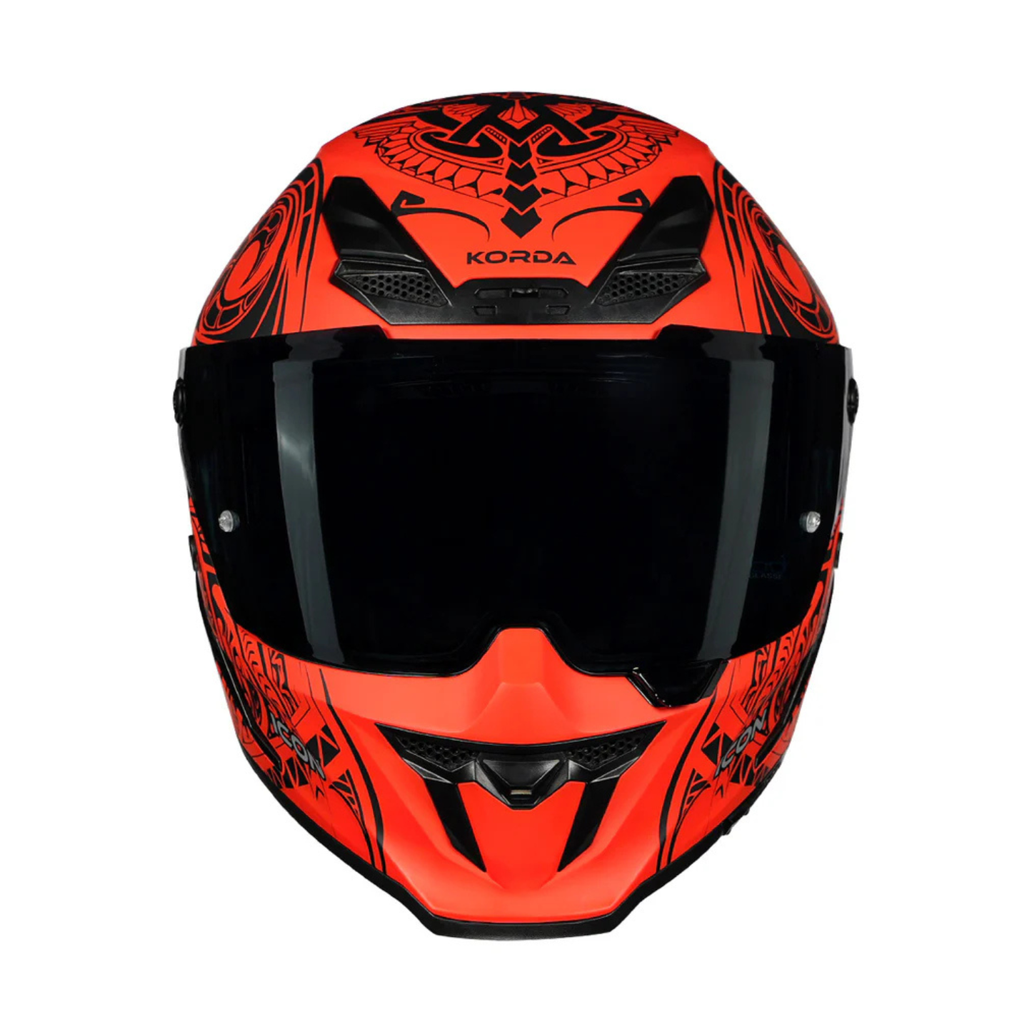 Korda Icon Maori Helmet - Matt Red